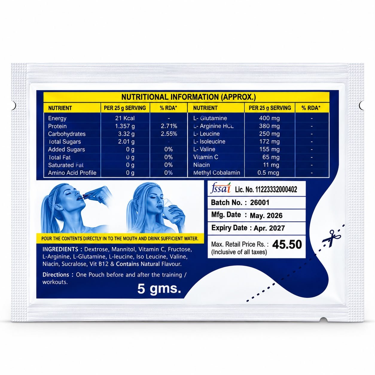 UPP EXTREME AMINO QUICK CHARGE - Image 3