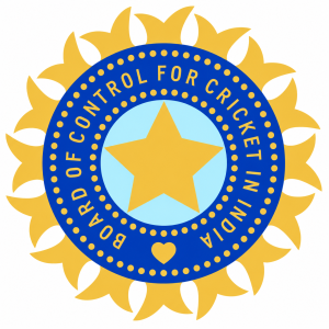 Golden Sunburst Cricket Emblem
