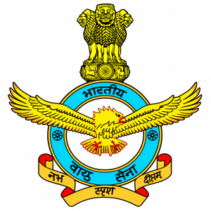 Indian Air Force Emblem on White